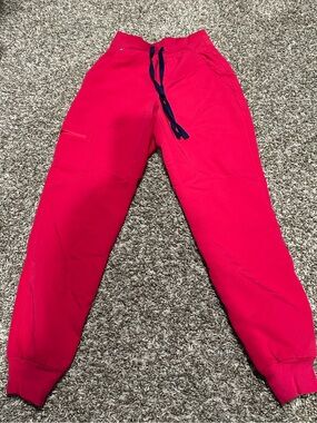 Figs Hot Pink Joggers XXS Petite